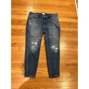 Lane Bryant Size 20 Jean Distressed Skinny